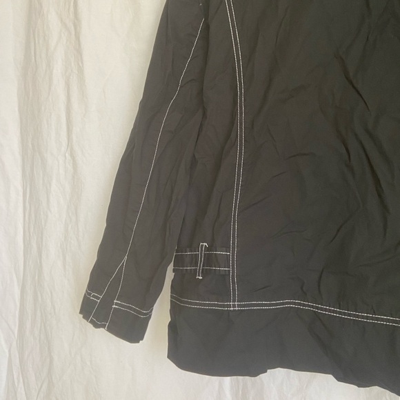 CHICO'S Women's Lightweight Jacket Black Button Front Size 2 / Medium - Picture 10 of 10
